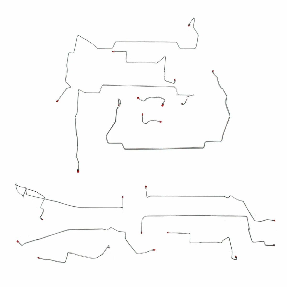 1999-04 Ford Mustang GT 4.6L V8 Complete Brake Line Traction Control - CBK0135OM